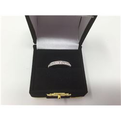 Sterling Silver Cubic Zirconia Ladies' Ring