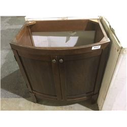 Wooden 2-Door Vanity