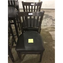 Lot of 2 Wooden Chairs