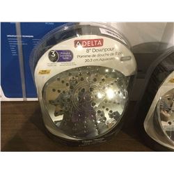 Delta 8" Downpour Chrome Shower Head
