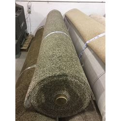 NEW 100% Nylon Plush Trackless Residential EARTH TONE (sold by the square yard), buyer must take all