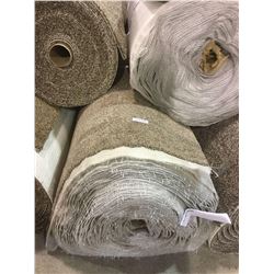 NEW 100% Nylon Plush Carpet LIGHT BROWN(sold by the square yard), buyer must take all yardage in rol