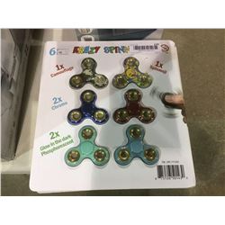 Krazy Spin Fidget Spinner 6-Pack