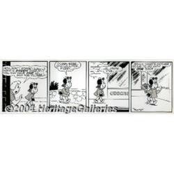 Roger Armstrong - Little Lulu Daily Comic Strip Original Art dated 1-13-60 (Chicago Tribune-NY News 