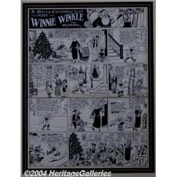 Martin Branner - Winnie Winkle Sunday Comic Strip Original Art (Chicago Tribune,1922).