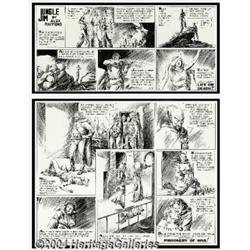 Alex Raymond - Flash Gordon Sunday Original Art, dated 3-15-36 (King Features Syndicate, 1936).