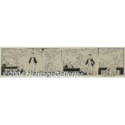 Chic Young - Blondie Daily Strip #3 Original Art, dated 9-17-30 (King Features Syndicate, 1930).