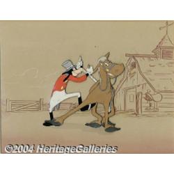 Walt Disney Studios - The Reluctant Dragon "How to Ride a Horse" Animation Cel Original Art (Walt Di