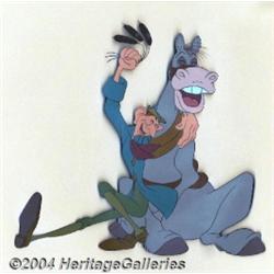 Walt Disney Studios - Legend of Sleepy Hollow Ichabod Crane Cel Original Animation Art (Walt Disney,
