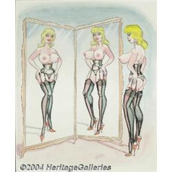 Bill Ward - "3 Torchys Are Better Than 1" Original Painting (Undated).