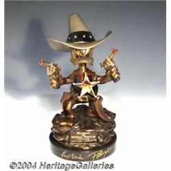 Carl Barks - Donald Duck "Sheriff of Bullet Valley" Bronze Sculpture 146/200 (Walt Disney, 1995).