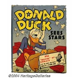 Donald Duck Sees Stars Better Little Book #1422 (Whitman, 1941) Condition: NM-.