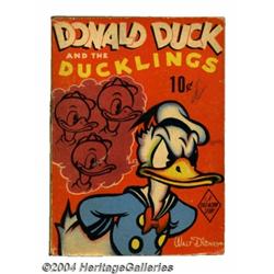 Donald Duck and the Ducklings Fast Action #8 (Whitman, 1941) Condition: FN.