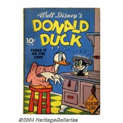 Donald Duck Takes it on the Chin Fast Action #8 (Whitman, 1941) Condition: NM-.