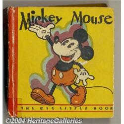 Mickey Mouse Big Little Book #717 (Whitman, 1933) Condition: VG.
