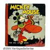 Image 1 : Mickey Mouse the Mail Pilot Big Little Book #731 Disney File Copy (Whitman, 1933) Condition: FN/VF.