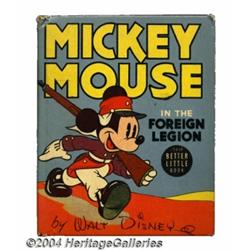 Mickey Mouse in the Foreign Legion Better Little Book #1428 (Whitman, 1940) Condition: VF/NM.