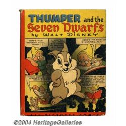 Thumper and the Seven Dwarfs Better Little Book #1409 (Whitman, 1944) Condition: VF/NM.