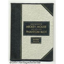 Mickey Mouse Outwits the Phantom Blot Four Color Series 1, #16 Specially Bound Volume (Dell, 1941).