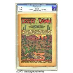 Desert Dawn #nn (EC, circa 1935) CGC FR 1.0 Brittle pages.