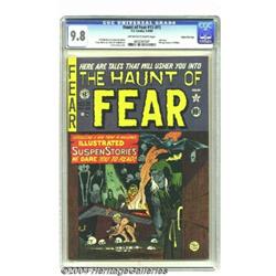 Haunt of Fear #15 (#1) Gaines File pedigree 2/11 (EC, 1950) CGC NM/MT 9.8 Off-white to white pages.