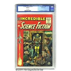 Incredible Science Fiction #32 Gaines File pedigree 3/12 (EC, 1955) CGC NM 9.4 Off-white pages.
