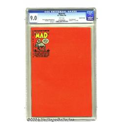 Mad #13 Gaines File pedigree 5/12 (EC, 1954) CGC VF/NM 9.0 White pages.