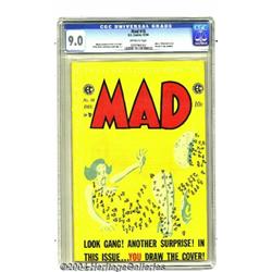 Mad #18 (EC, 1954) CGC VF/NM 9.0 Off-white pages.