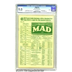 Mad #19 Spokane pedigree (EC, 1955) CGC VF/NM 9.0 Off-white to white pages.