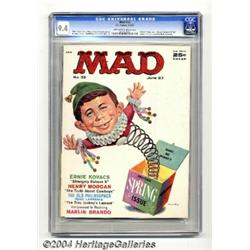 Mad #33 (EC, 1957) CGC NM 9.4 Off-white to white pages.