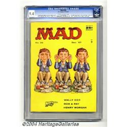Mad #36 (EC, 1957) CGC NM 9.4 Off-white to white pages.