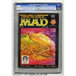 Mad #38 (EC, 1958) CGC VF/NM 9.0 Off-white pages.