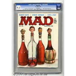Mad #42 (EC, 1958) CGC NM- 9.2 Off-white pages.
