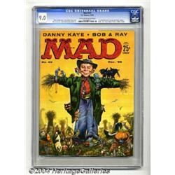 Mad #43 (EC, 1958) CGC VF/NM 9.0 Off-white to white pages.