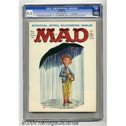 Mad #63 Gaines File pedigree (EC, 1961) CGC NM 9.4 Off-white to white pages.