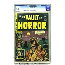 Vault of Horror #17 Gaines File pedigree 4/11 (EC, 1951) CGC NM+ 9.6 Off-white to white pages.