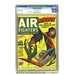 Air Fighters Comics #11 (Hillman Fall, 1943) CGC NM- 9.2 Off-white to white pages.