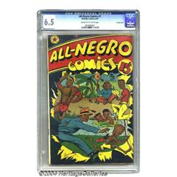 All-Negro Comics #1 Crowley pedigree (All-Negro Comics, 1947) CGC FN+ 6.5 Cream to off-white pages.