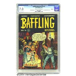 Baffling Mysteries #5 (Ace, 1951) CGC FN/VF 7.0 Cream to off-white pages.