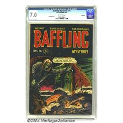 Baffling Mysteries #10 Bethlehem pedigree (Ace, 1952) CGC FN/VF 7.0 Off-white pages.