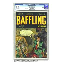 Baffling Mysteries #16 Bethlehem pedigree (Ace, 1953) CGC VF/NM 9.0 Cream to off-white pages.