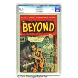 The Beyond #4 Bethlehem pedigree (Ace, 1951) CGC NM 9.4 Off-white to white pages.