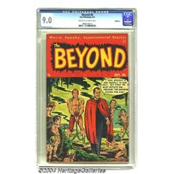 The Beyond #6 Bethlehem pedigree (Ace, 1951) CGC VF/NM 9.0 Off-white to white pages.