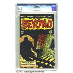 The Beyond #7 Bethlehem pedigree (Ace, 1951) CGC VF+ 8.5 Off-white to white pages.
