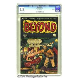 The Beyond #9 Bethlehem pedigree (Ace, 1952) CGC NM- 9.2 Off-white pages.