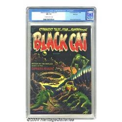 Black Cat Mystery #47 Northford pedigree (Harvey, 1953) CGC NM- 9.2 Cream to off-white pages.