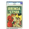 Image 1 : Brenda Starr V2#10 (Four Star, 1949) CGC VF- 7.5 Off-white pages.
