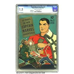 Captain Marvel Adventures #2 (Fawcett, 1941) CGC FR/GD 1.5 Cream to off-white pages.