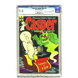 Casper the Friendly Ghost #20 File Copy (Harvey, 1954) CGC NM 9.4 Cream to off-white pages.