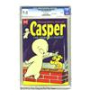 Image 1 : Casper the Friendly Ghost #21 File Copy (Harvey, 1954) CGC VF/NM 9.0 Off-white pages.